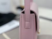 Fortok Celine Triomphe Shoulder Bag Pink 20x10x4cm - 5