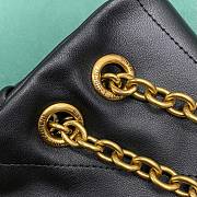 Fortok Saint Black Jamie 4.3 Leather Shoulder Bag 43x9x29cm - 4