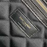 Fortok Saint Laurent Es Giant Travel Bag in Quilted Leather 56x19x50cm - 5