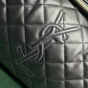 Fortok Saint Laurent Es Giant Travel Bag in Quilted Leather 56x19x50cm - 6
