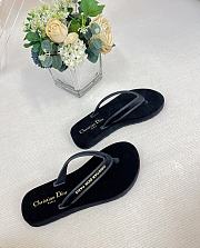 Fortok Dior 23FW Flip Flops Black/Burgundy/Pink/Purple  - 2