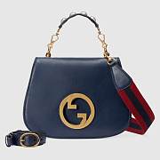 Fortok Gucci Blondie Top Handle Bag Blue 29x22x7cm - 1