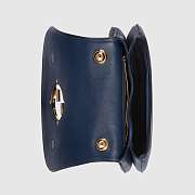 Fortok Gucci Blondie Top Handle Bag Blue 29x22x7cm - 3