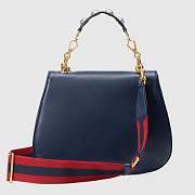 Fortok Gucci Blondie Top Handle Bag Blue 29x22x7cm - 2