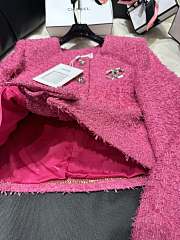 Fortok Chanel Tweed Jacket Pink - 2