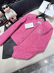 Fortok Chanel Tweed Jacket Pink - 5