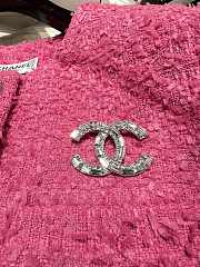 Fortok Chanel Tweed Jacket Pink - 6