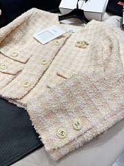 Fortok Chanel Tweed Jacket Beige - 2