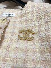 Fortok Chanel Tweed Jacket Beige - 4