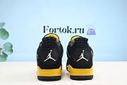 Fortok Nike Air Jordan 4 Retro ‘Thunder’ Black and Yellow - 3