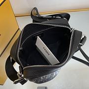 Fortok Fendi Black Camera Case Crossbody Bag 22x5x15cm - 6