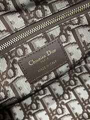 Fortok Dior Book Tote In Raffia 26.5x14x22cm - 6