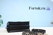 Louis Vuitton Mini Dauphine Epi Leather Black M55964 20x15x9cm - 5