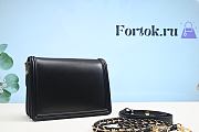 Louis Vuitton Mini Dauphine Epi Leather Black M55964 20x15x9cm - 3