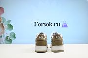 Fortok Bape A Bathing Ape Bapesta Khaki Sneakers - 2