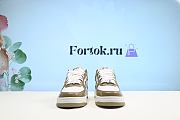 Fortok Bape A Bathing Ape Bapesta Khaki Sneakers - 3
