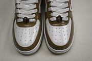 Fortok Bape A Bathing Ape Bapesta Khaki Sneakers - 6