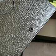 Fortok Gucci GG Marmont Metallic Silver-Tone Leather Bag 20x12.5x4cm - 6