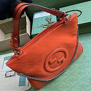 Fortok Gucci Blondie Tote Bag Orange 34.5x41x8cm - 4