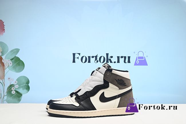 Fortok Nike Air Jordan 1 Retro High Dark Mocha - 1