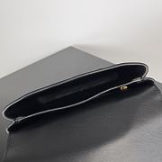 Fortok Bottega Veneta Mini Intrecciato Cross-Body Bag Black 19x15x5.5cm - 6