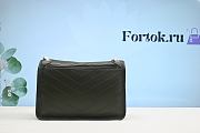Fortok Saint Laurent Niki Green Smooth Leather Bag 28cm - 6