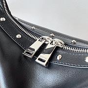 Fortok Versace Repeat Small Hobo Bag Black 29x5x18cm - 4
