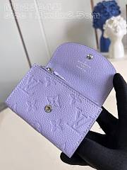 Fortok Louis Vuitton Rosalie Coin Wallet Purple M82394 11x8x2.5 cm - 5