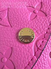 Fortok Louis Vuitton Rosalie Coin Wallet Pink M82485 11x8x2.5cm - 4