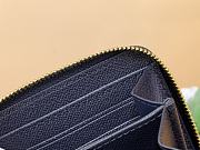 Fortok Louis Vuitton Zipper Coin Wallet Blue 11x8.5x2cm - 3
