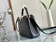 Fortok Louis Vuitton Capucines Bag Black M48864 27x18x9cm - 6