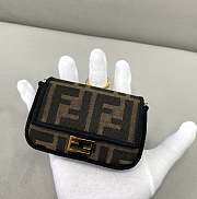 Fortok Fendi Nano Baguette Bag 0136 10x2x7cm - 4