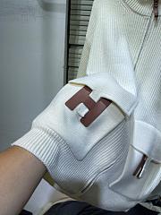 Fortok Hermes Wool Jacket In Cream - 5
