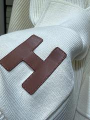 Fortok Hermes Wool Jacket In Cream - 4