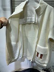 Fortok Hermes Wool Jacket In Cream - 3