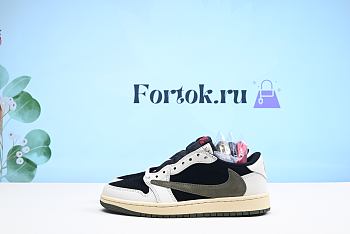 Fortok Nike Air Jordan 1 x Travis Scott Retro Low Olive