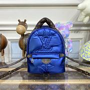 Fortok Louis Vuitton Pillow Palm Springs Mini Backpack Blue M21060 17x22x10cm - 1