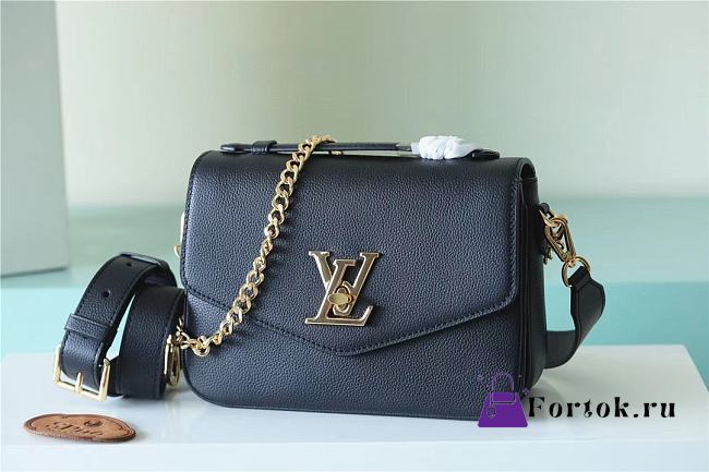 Fortok Louis Vuitton Oxford Bag Black 22x16x9.5cm - 1