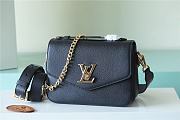 Fortok Louis Vuitton Oxford Bag Black 22x16x9.5cm - 1