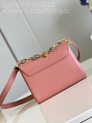 Fortok Louis Vuitton Twist PM Bag Pink 19x15x9cm - 3