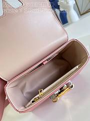 Fortok Louis Vuitton Twist PM Bag Pink 19x15x9cm - 6