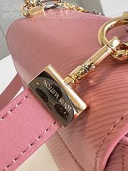 Fortok Louis Vuitton Twist PM Bag Pink 19x15x9cm - 5