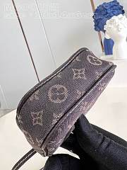 Fortok Louis Vuitton Brown Pochette Cancun Shoulder Bag 18x14x6cm - 4