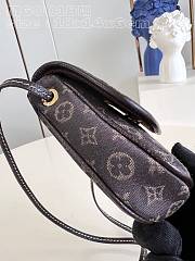 Fortok Louis Vuitton Brown Pochette Cancun Shoulder Bag 18x14x6cm - 3