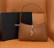 Fortok Saint Laurent Le5A7 Hobo Bag Brown Y657228 23x16x6cm - 1