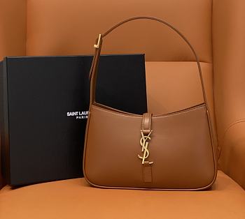 Fortok Saint Laurent Le5A7 Hobo Bag Brown Y657228 23x16x6cm