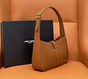 Fortok Saint Laurent Le5A7 Hobo Bag Brown Y657228 23x16x6cm - 3