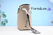Fortok Louis Vuitton Wild At Heart Neverfull MM Bag Cream 31x28x14cm - 4