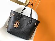 Fortok Louis Vuitton Wild At Heart Neverfull MM Bag Black 31x28x14cm - 1