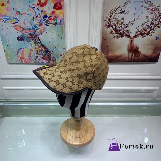 Fortok Gucci Baseball Cap Beige - 1
